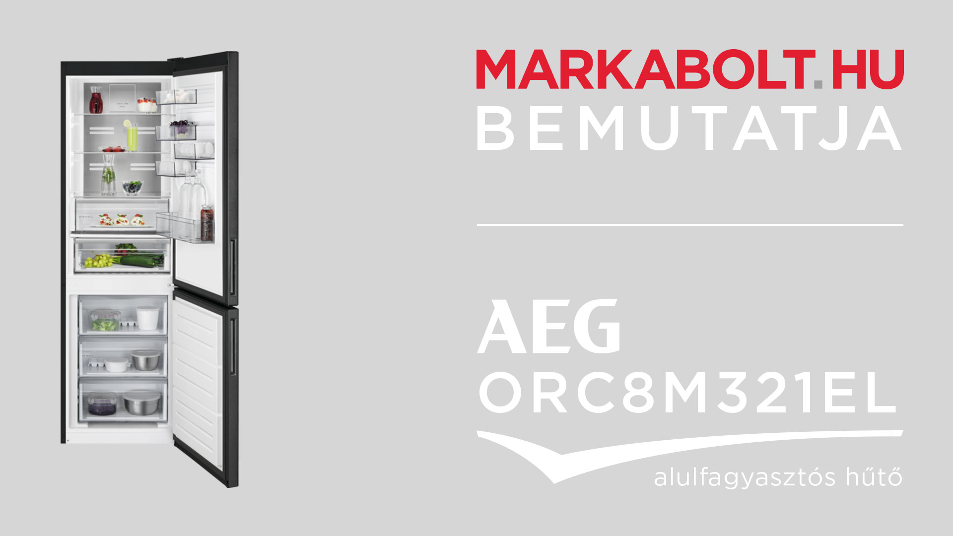 N&eacute;zd meg a AEG ORC8M321EL vide&oacute;j&aacute;t