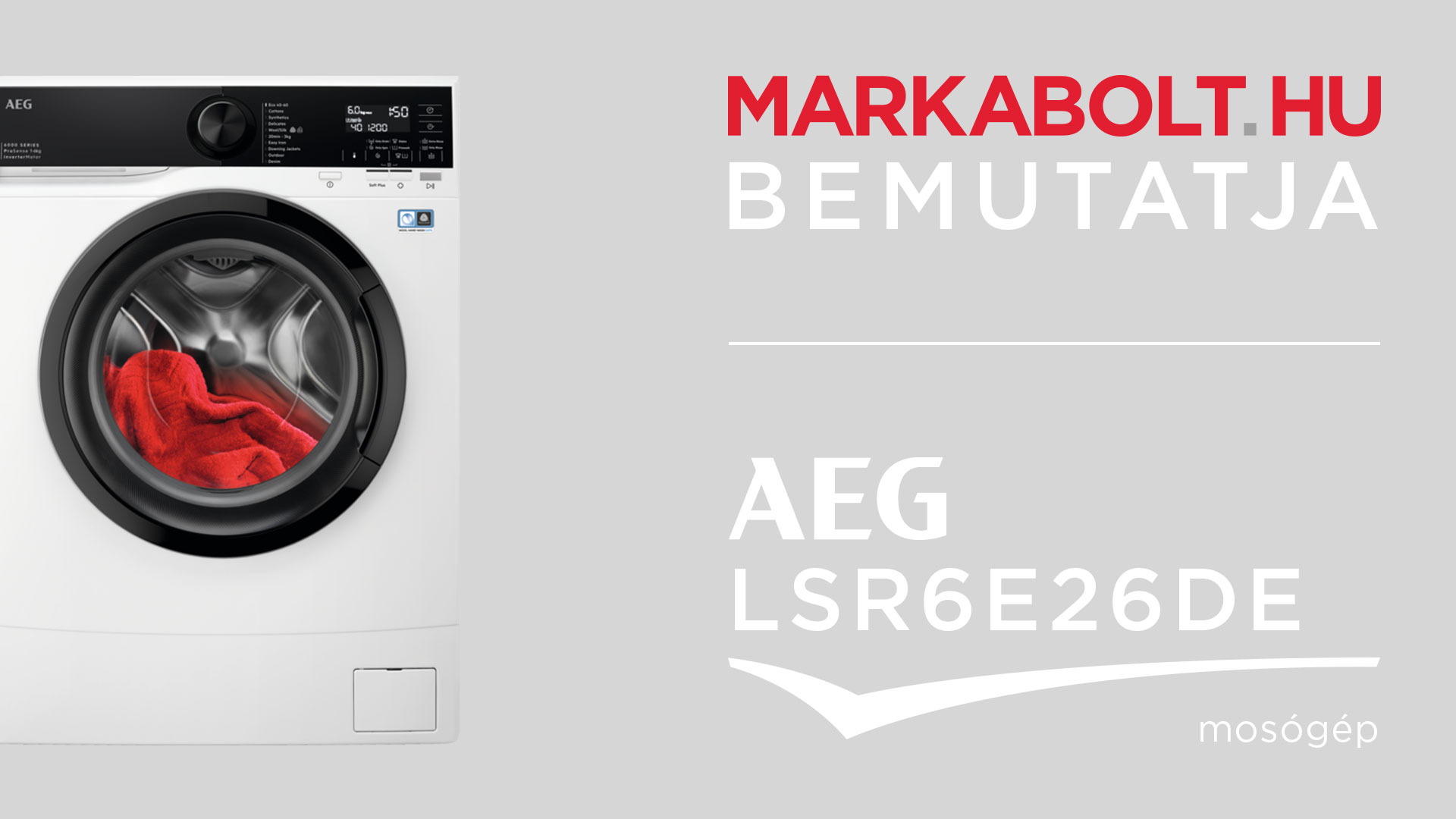 N&eacute;zd meg a AEG LSR6E26DE vide&oacute;j&aacute;t