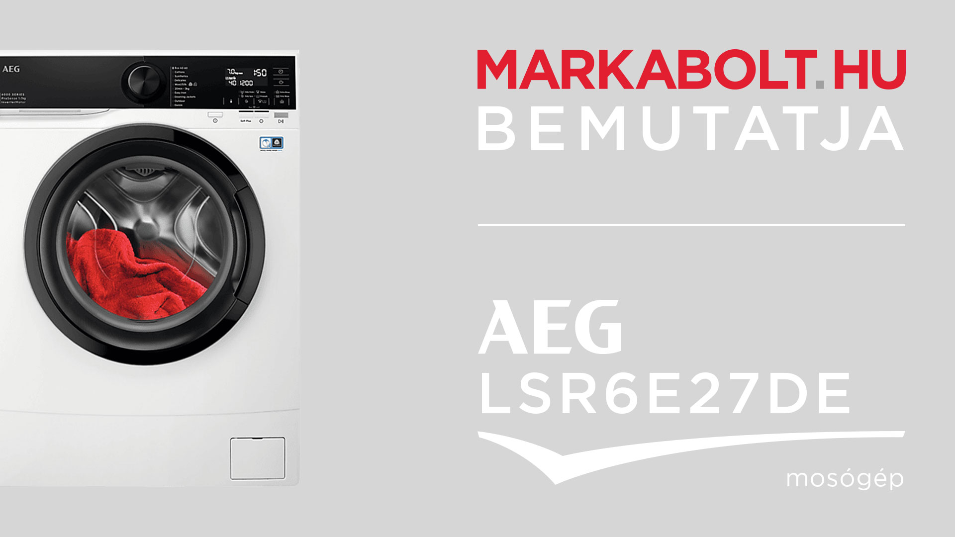 N&eacute;zd meg a AEG LSR6E27DE vide&oacute;j&aacute;t