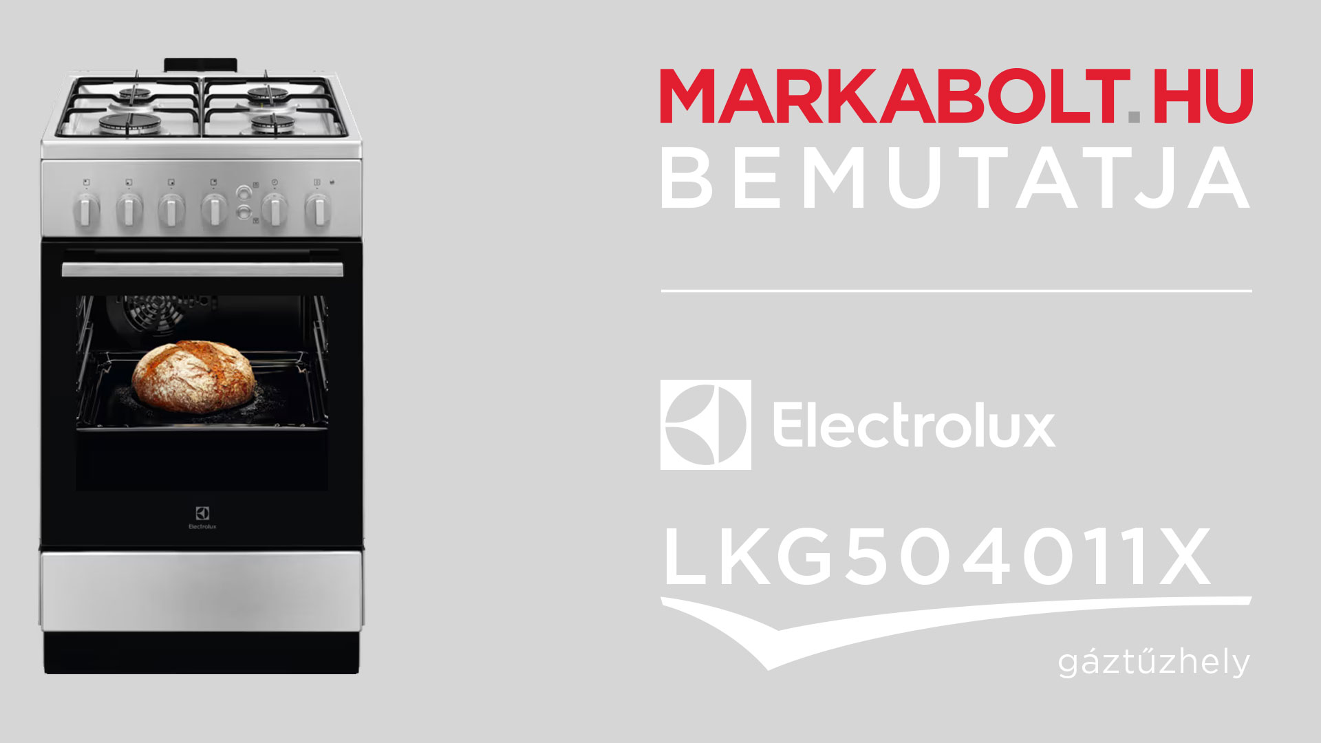 N&eacute;zd meg a Electrolux LKG504011X vide&oacute;j&aacute;t