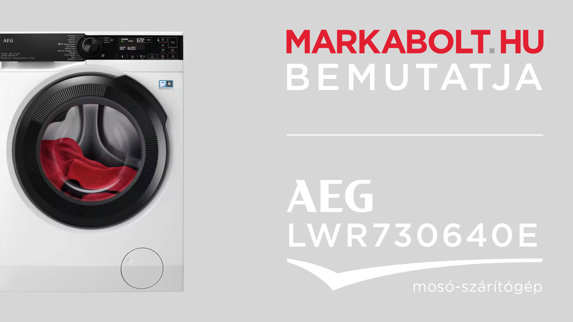 N&eacute;zd meg a AEG LWR73064OE vide&oacute;j&aacute;t