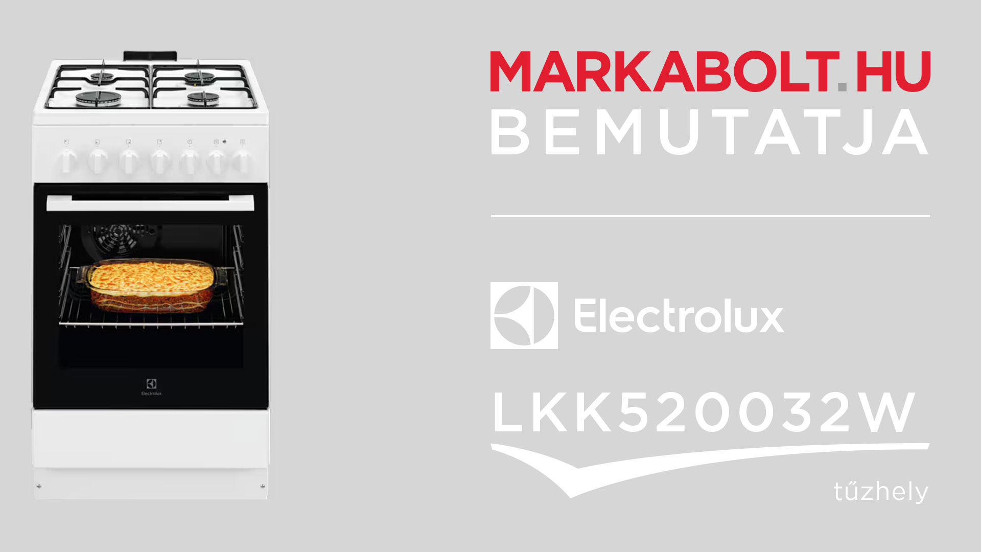 N&eacute;zd meg a Electrolux LKK520032W vide&oacute;j&aacute;t
