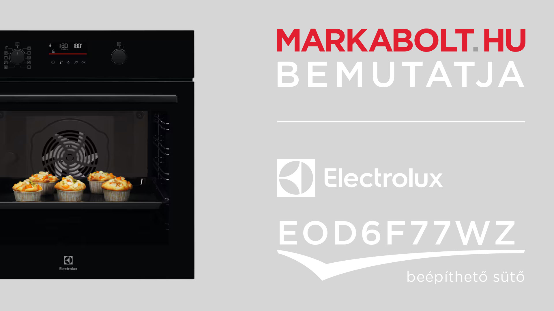 N&eacute;zd meg a Electrolux EOD6F77WZ vide&oacute;j&aacute;t