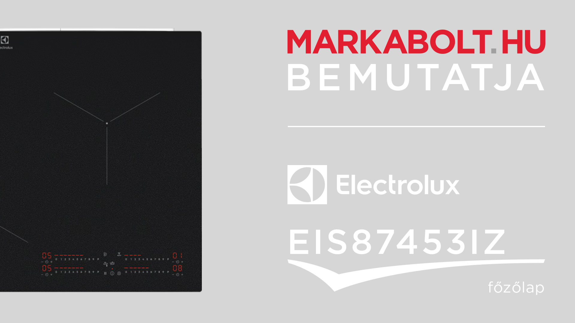 N&eacute;zd meg a Electrolux EIS87453IZ vide&oacute;j&aacute;t
