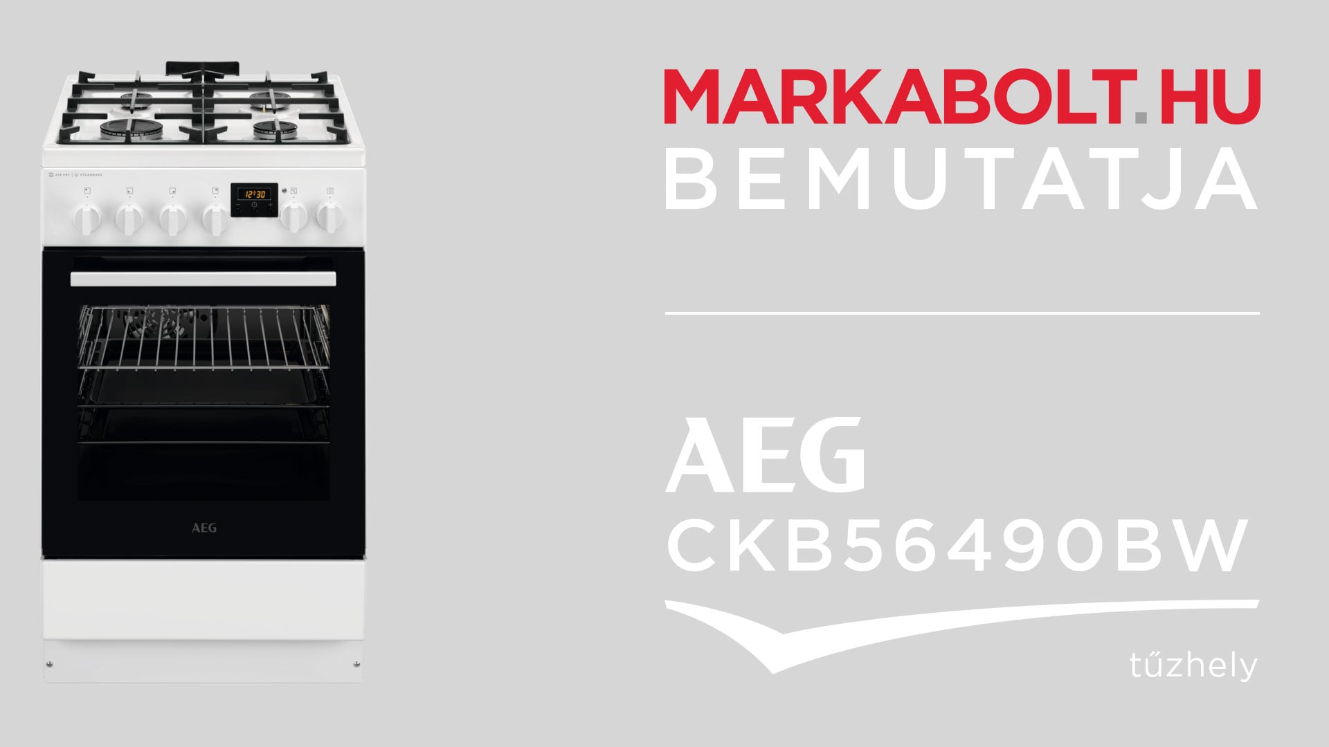 N&eacute;zd meg a AEG CKB56490BW vide&oacute;j&aacute;t