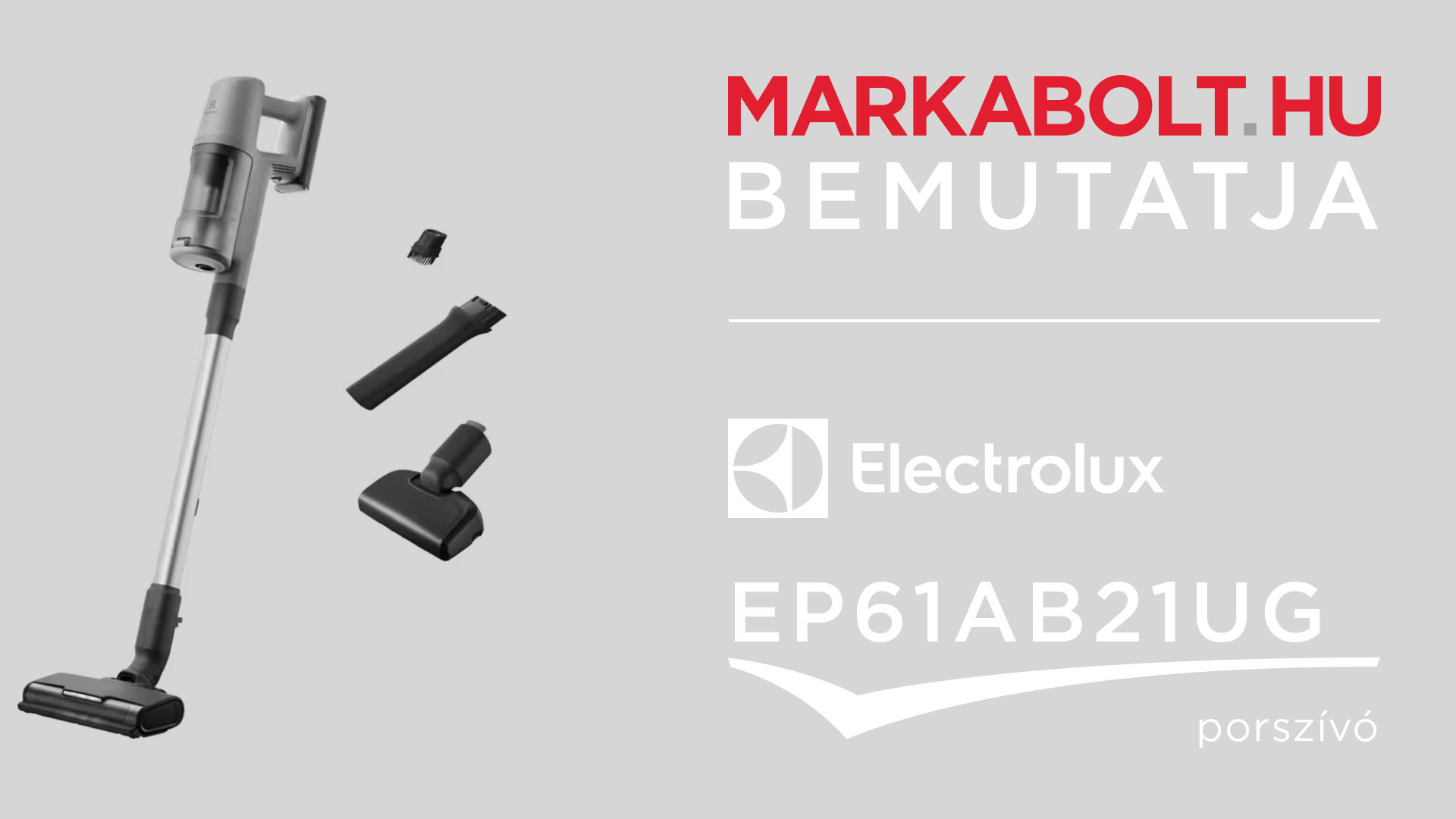 N&eacute;zd meg a Electrolux EP61AB21UG vide&oacute;j&aacute;t