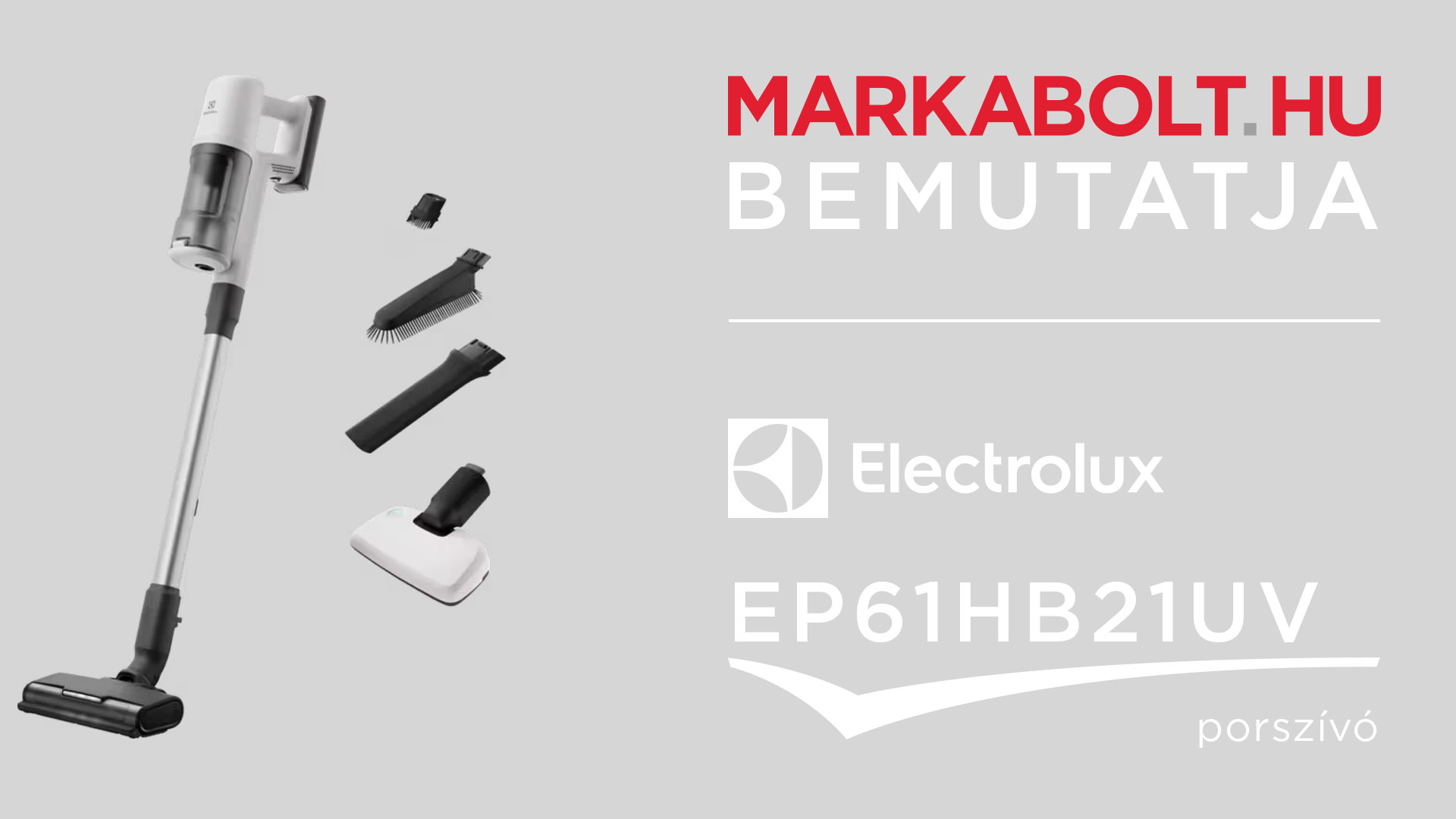 N&eacute;zd meg a Electrolux EP61HB21UV vide&oacute;j&aacute;t