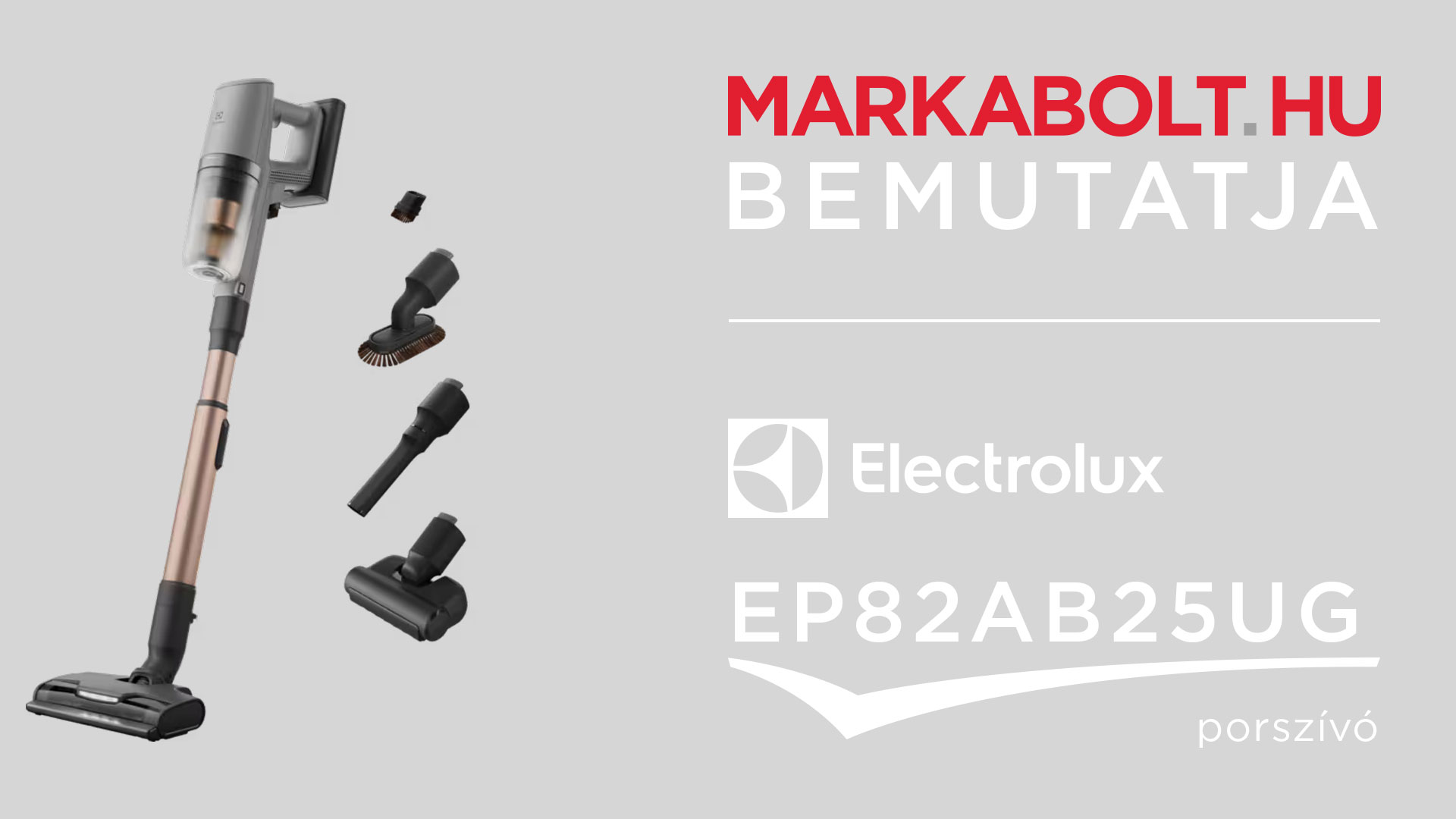 N&eacute;zd meg a Electrolux EP82AB25UG vide&oacute;j&aacute;t