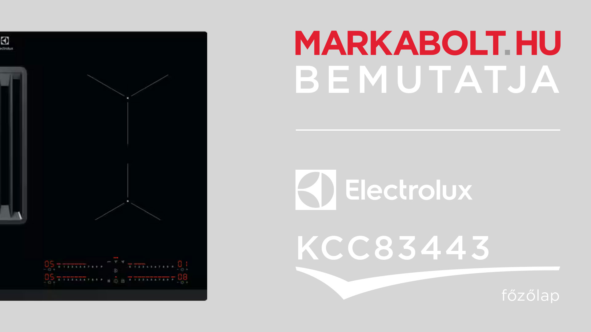 N&eacute;zd meg a Electrolux KCC83443 vide&oacute;j&aacute;t