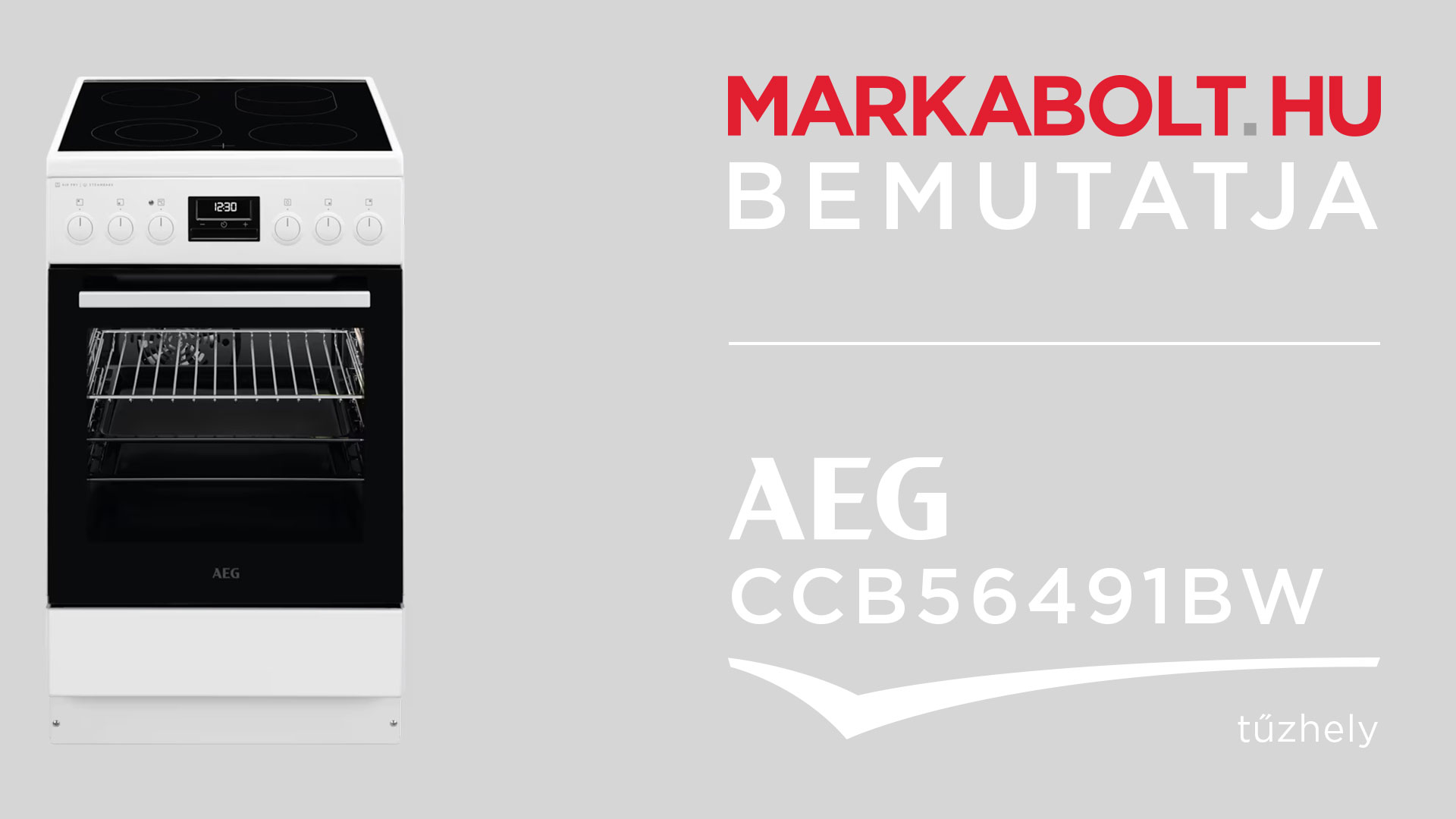 N&eacute;zd meg a AEG CCB56491BW vide&oacute;j&aacute;t