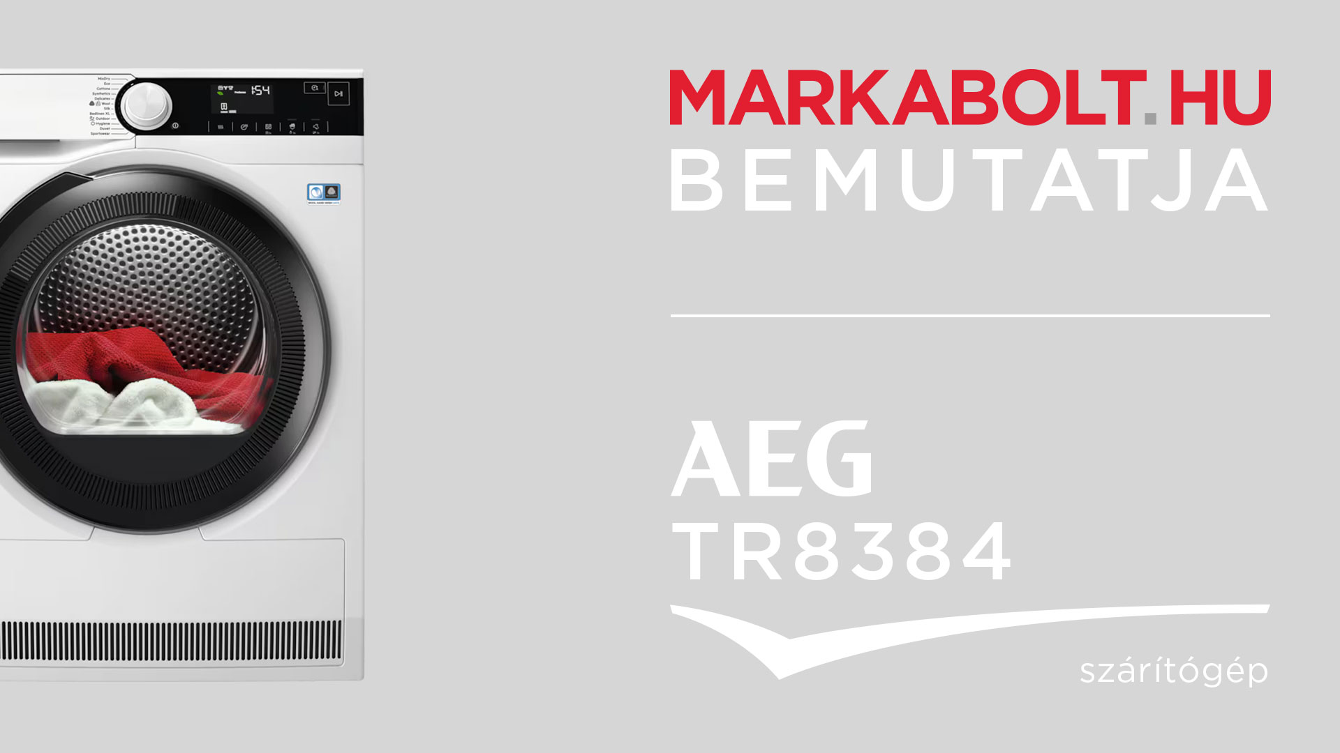 N&eacute;zd meg a AEG TR8384 vide&oacute;j&aacute;t