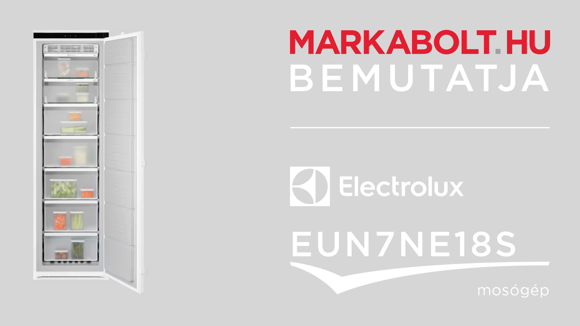 N&eacute;zd meg a Electrolux EUN7NE18S vide&oacute;j&aacute;t