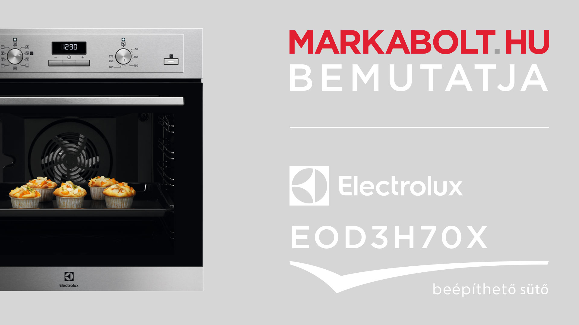 N&eacute;zd meg a Electrolux EOD3H70X vide&oacute;j&aacute;t
