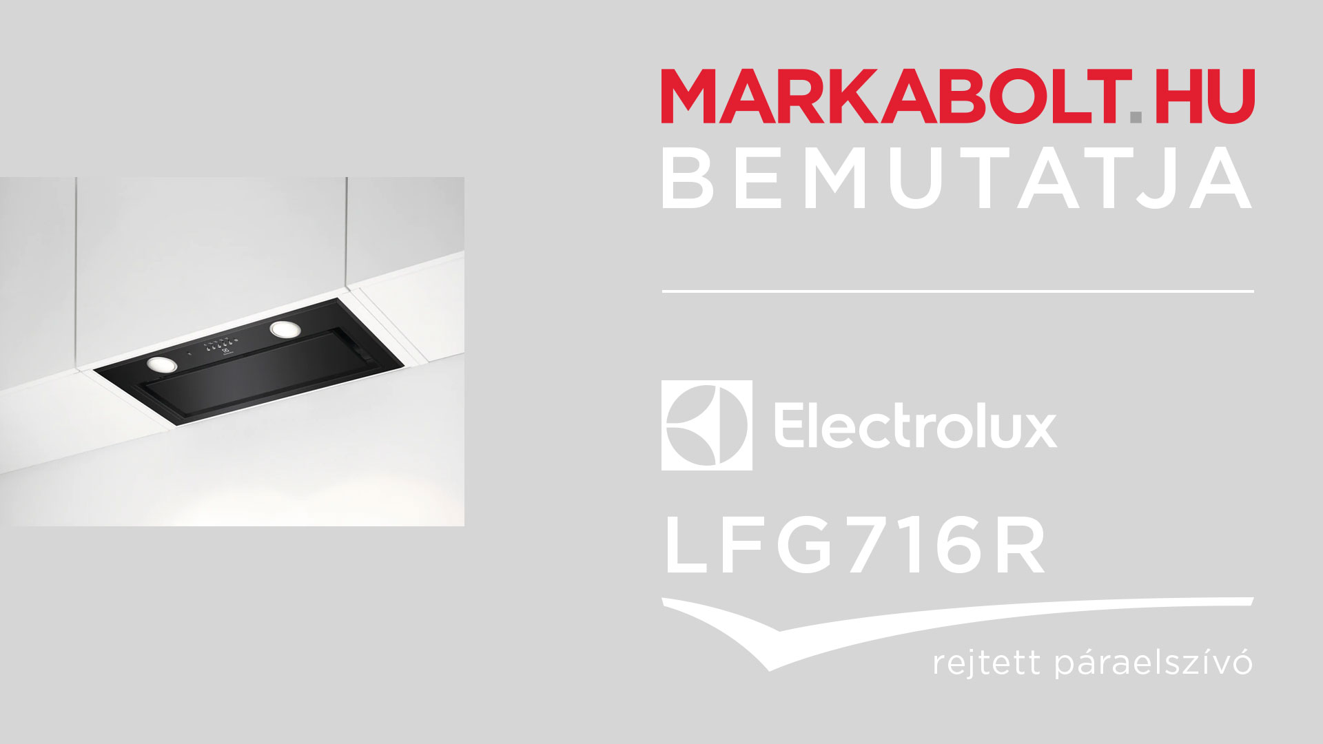 N&eacute;zd meg a Electrolux LFG716R vide&oacute;j&aacute;t