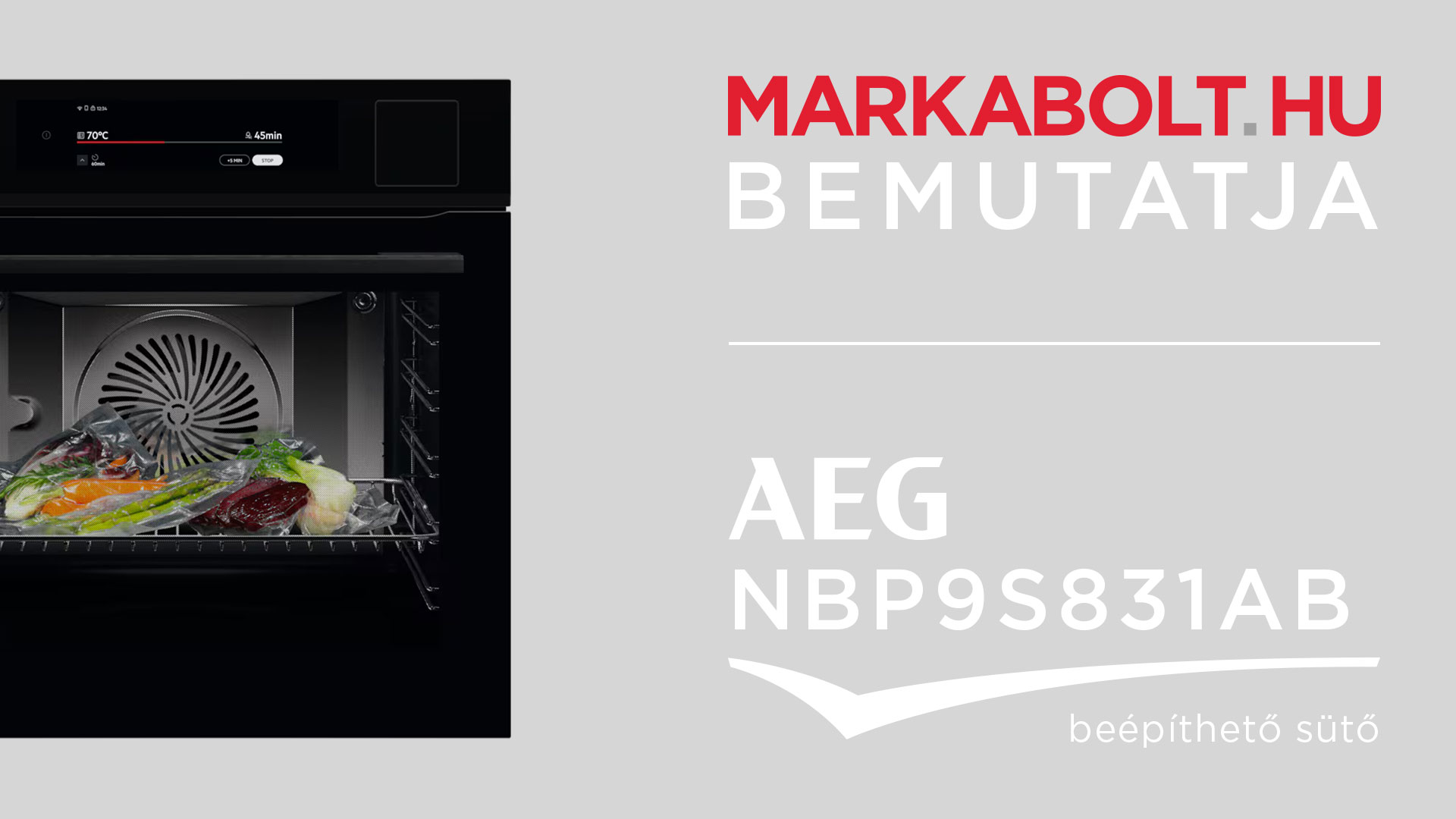 N&eacute;zd meg a AEG NBP9S831AB vide&oacute;j&aacute;t