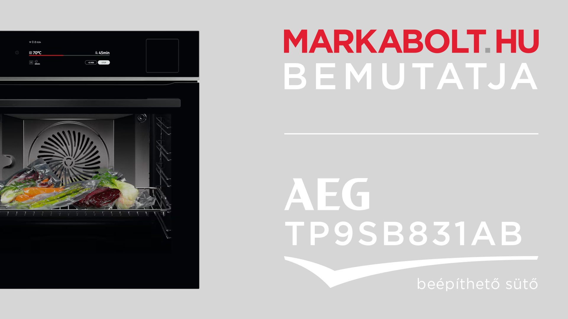 N&eacute;zd meg a AEG TP9SB831AB vide&oacute;j&aacute;t
