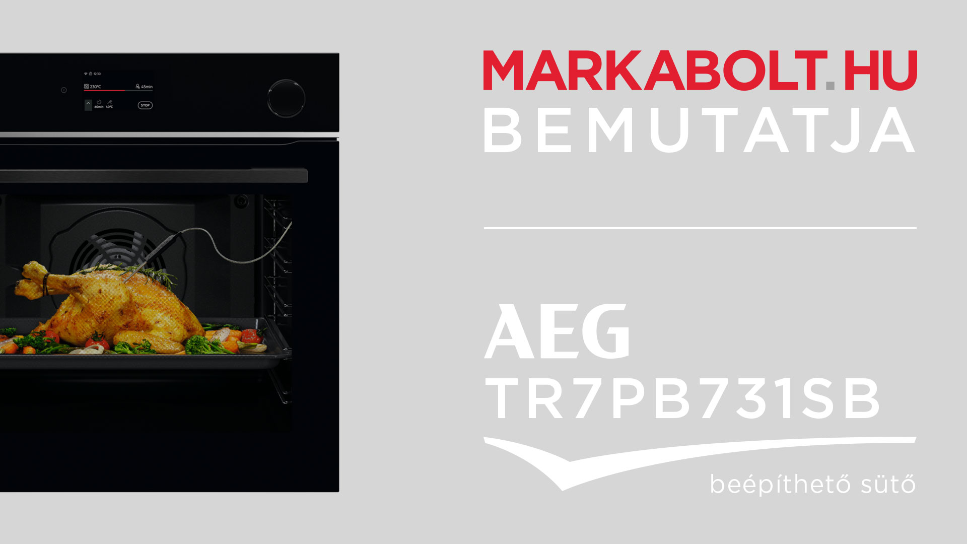 N&eacute;zd meg a AEG TR7PB731SB vide&oacute;j&aacute;t