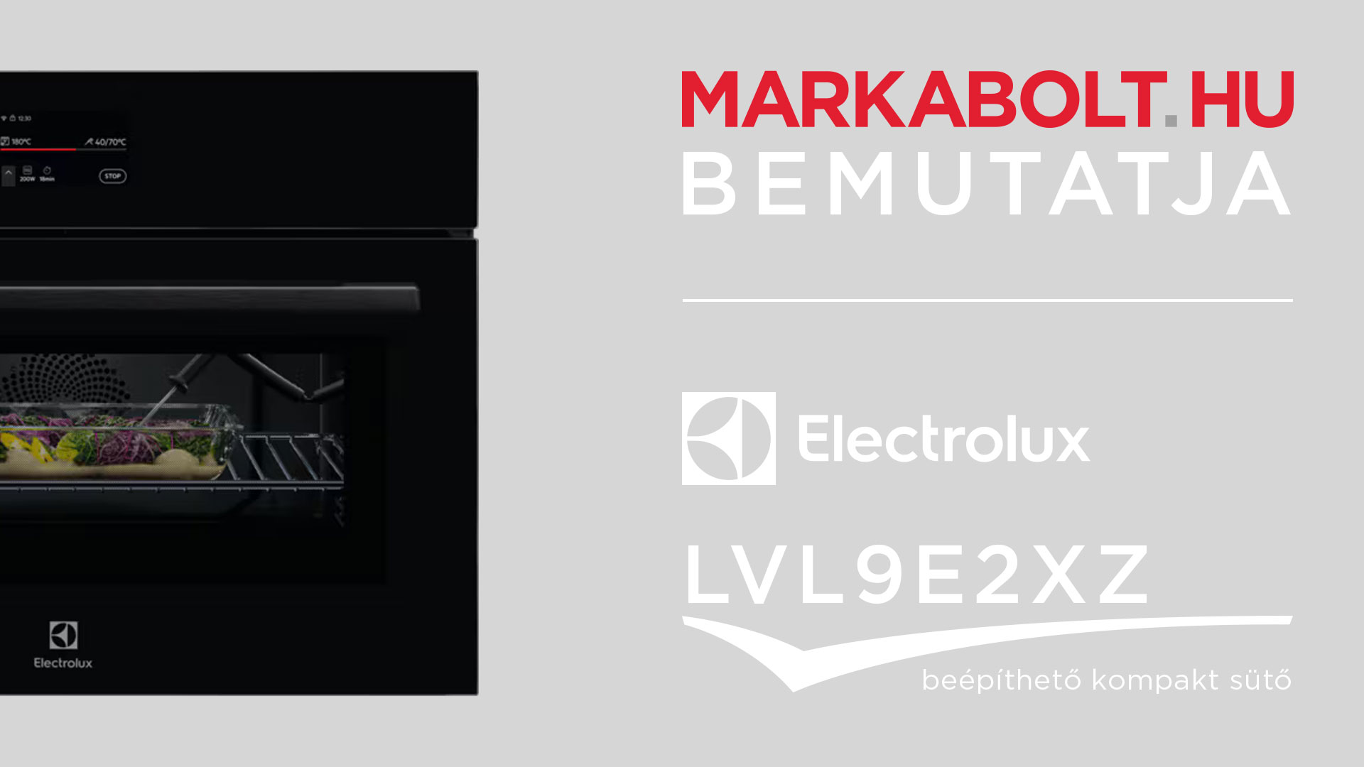 N&eacute;zd meg a Electrolux LVL9E2XZ vide&oacute;j&aacute;t