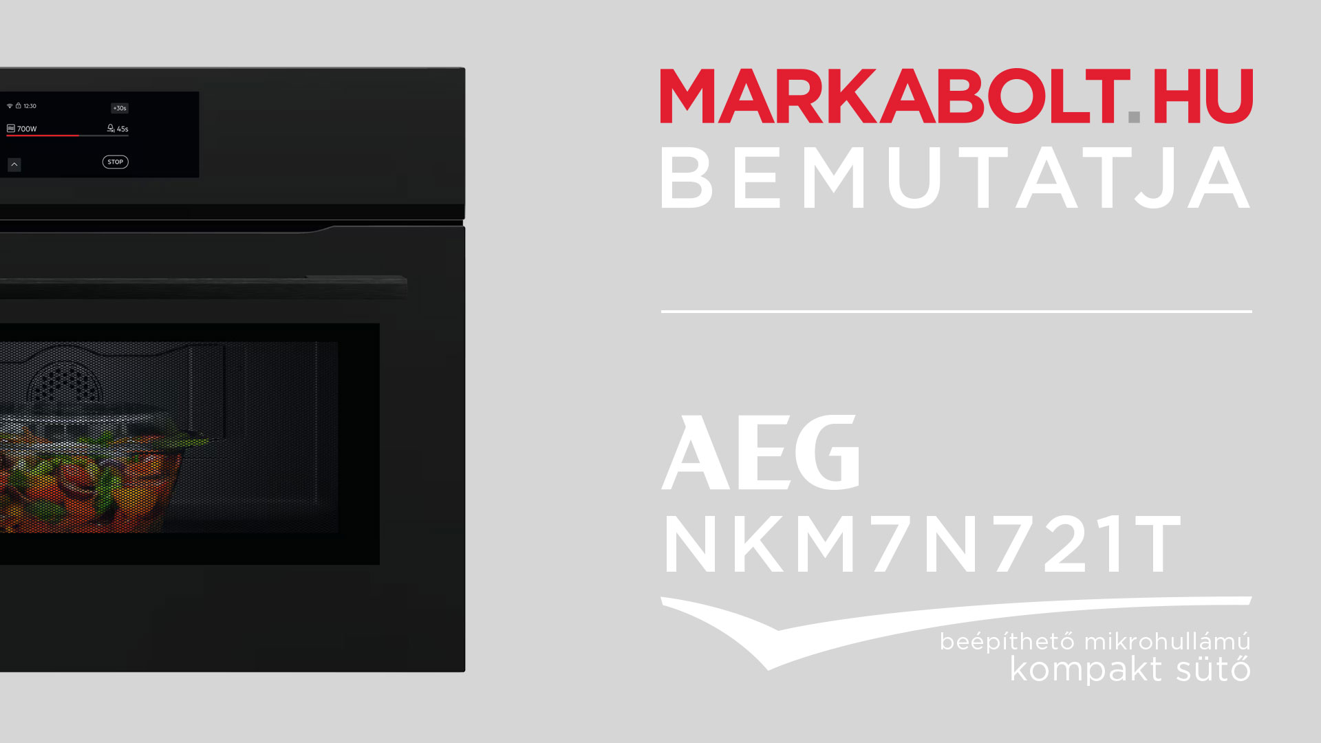 N&eacute;zd meg a AEG NKM7N721T vide&oacute;j&aacute;t