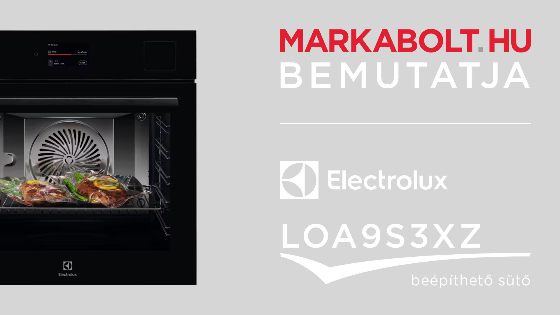 N&eacute;zd meg a Electrolux LOA9S3XZ vide&oacute;j&aacute;t