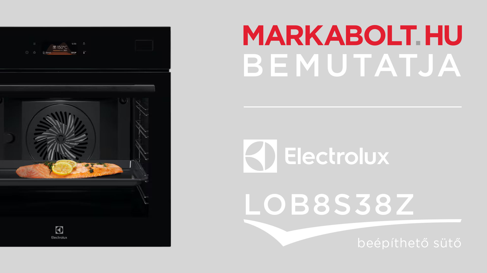 N&eacute;zd meg a Electrolux LOB8S38Z vide&oacute;j&aacute;t