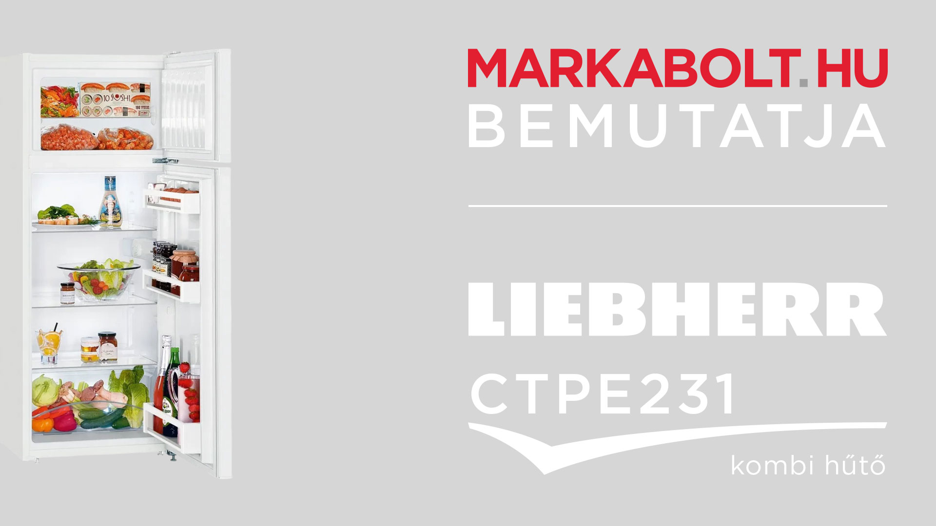 N&eacute;zd meg a Liebherr CTPe231 vide&oacute;j&aacute;t