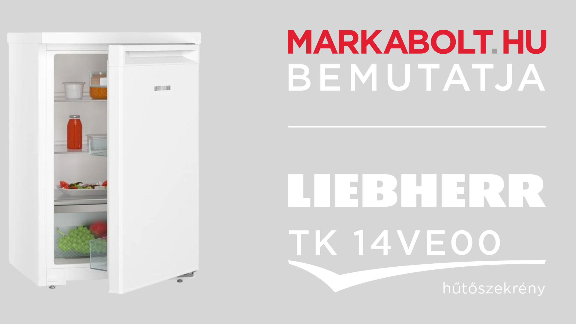 N&eacute;zd meg a Liebherr TK 14Ve00 vide&oacute;j&aacute;t