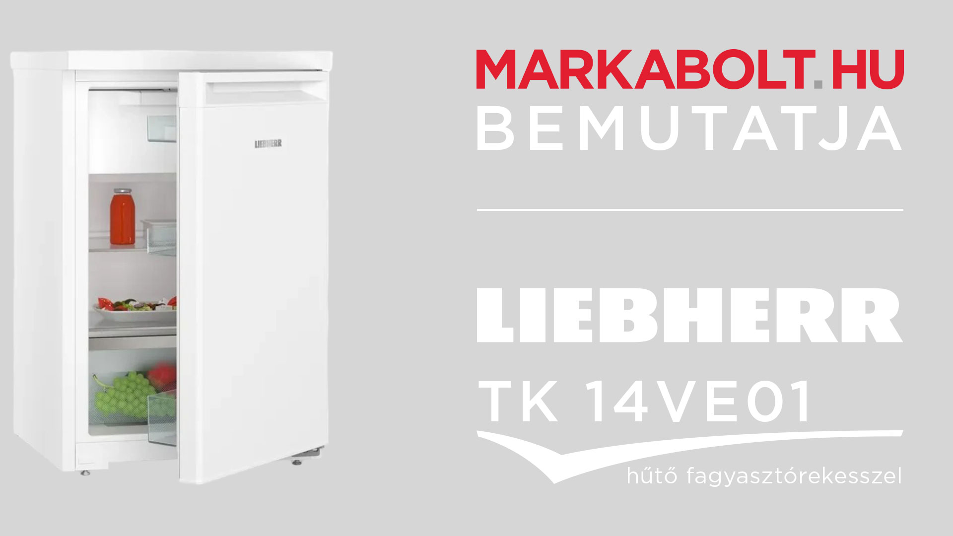 N&eacute;zd meg a Liebherr TK 14Ve01 vide&oacute;j&aacute;t