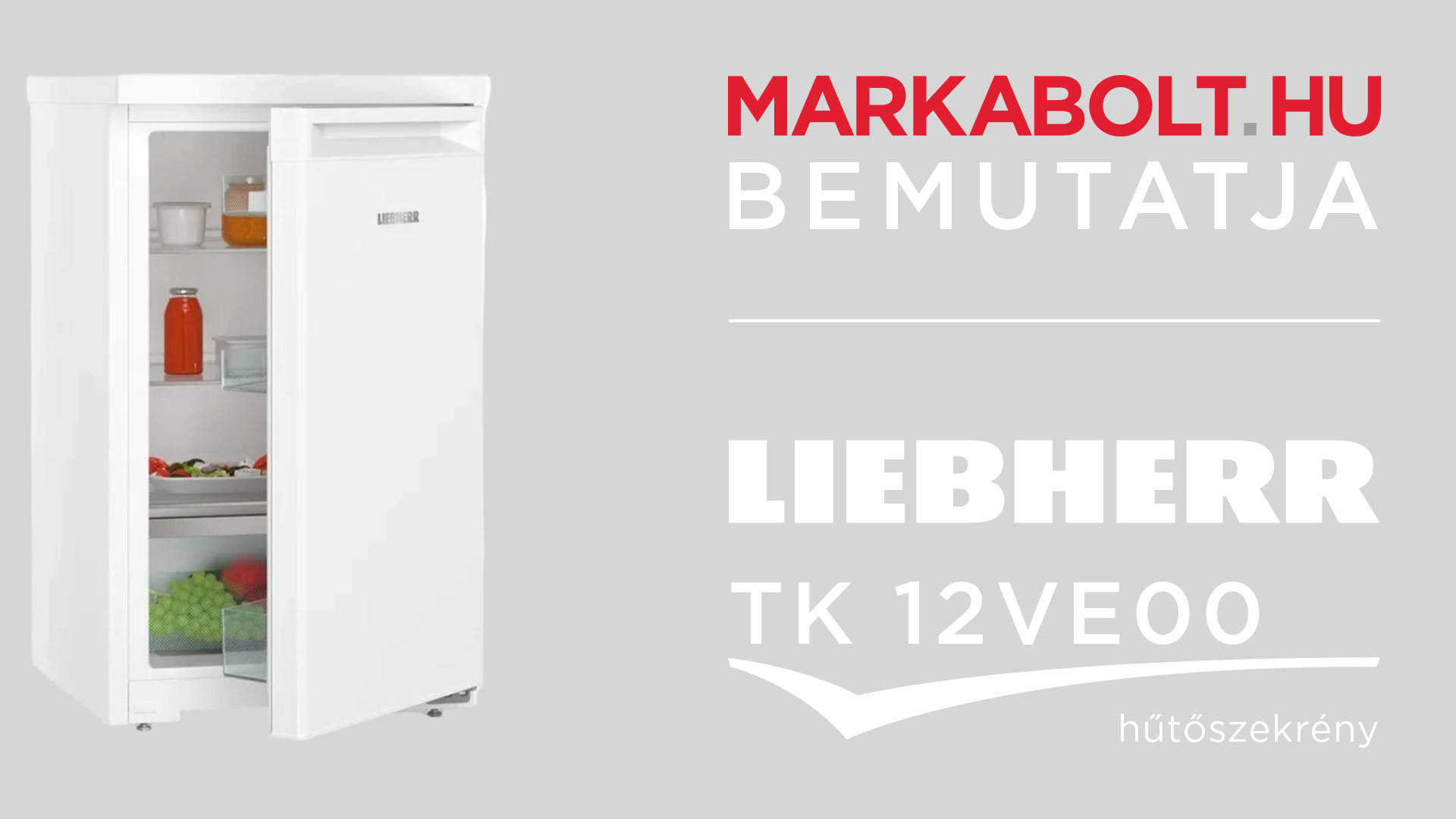 N&eacute;zd meg a Liebherr TK 12Ve00 vide&oacute;j&aacute;t