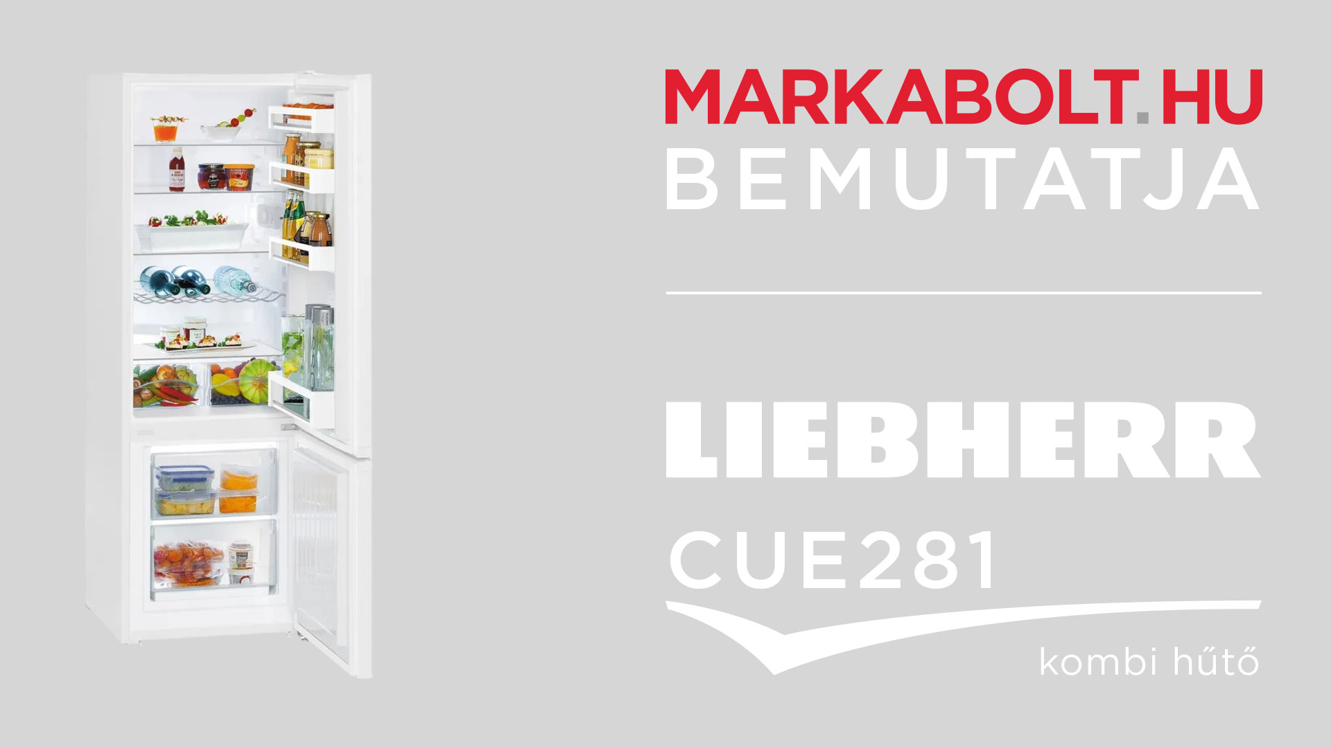 N&eacute;zd meg a Liebherr Cue281 vide&oacute;j&aacute;t
