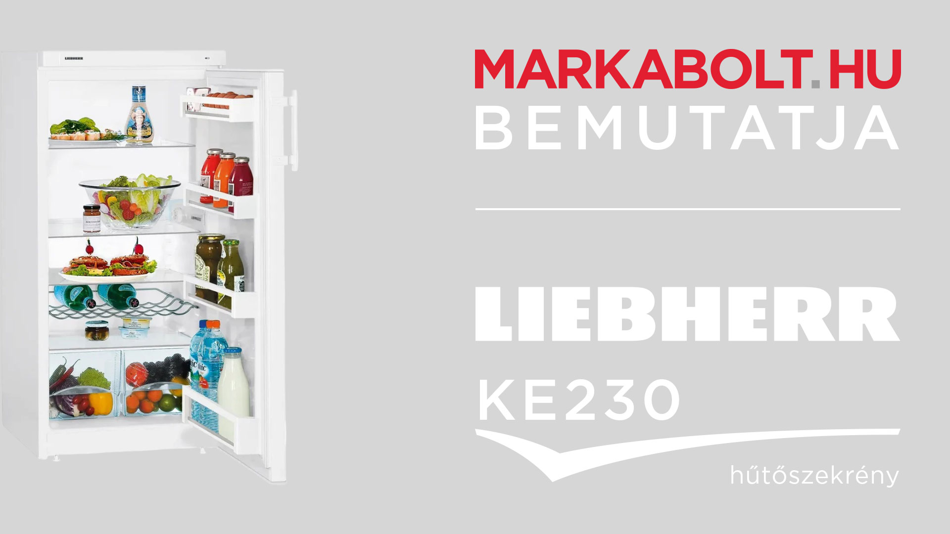 N&eacute;zd meg a Liebherr Ke230 vide&oacute;j&aacute;t