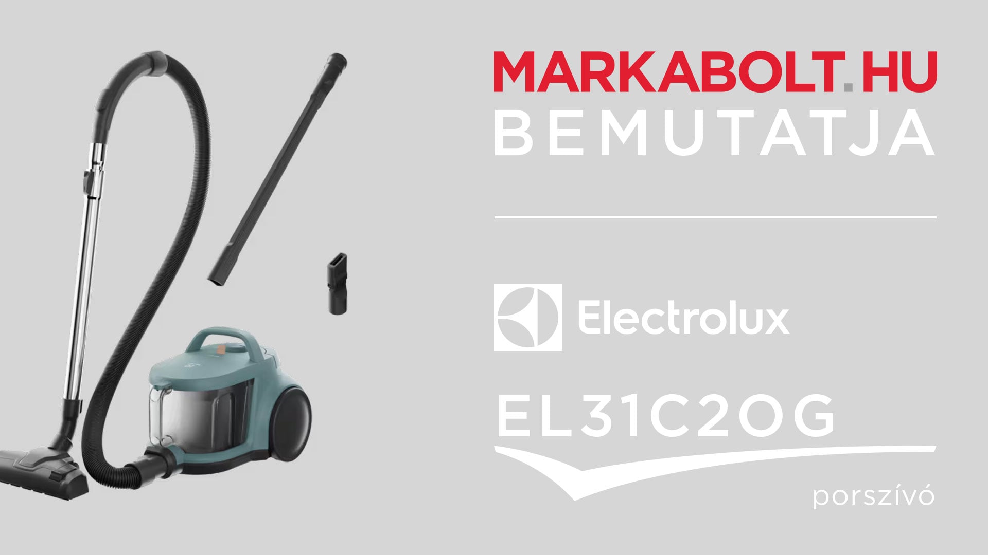 N&eacute;zd meg a Electrolux EL31C2OG vide&oacute;j&aacute;t