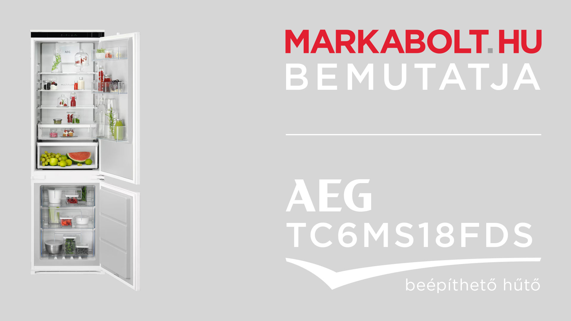 N&eacute;zd meg a AEG TC6MS18FDS vide&oacute;j&aacute;t
