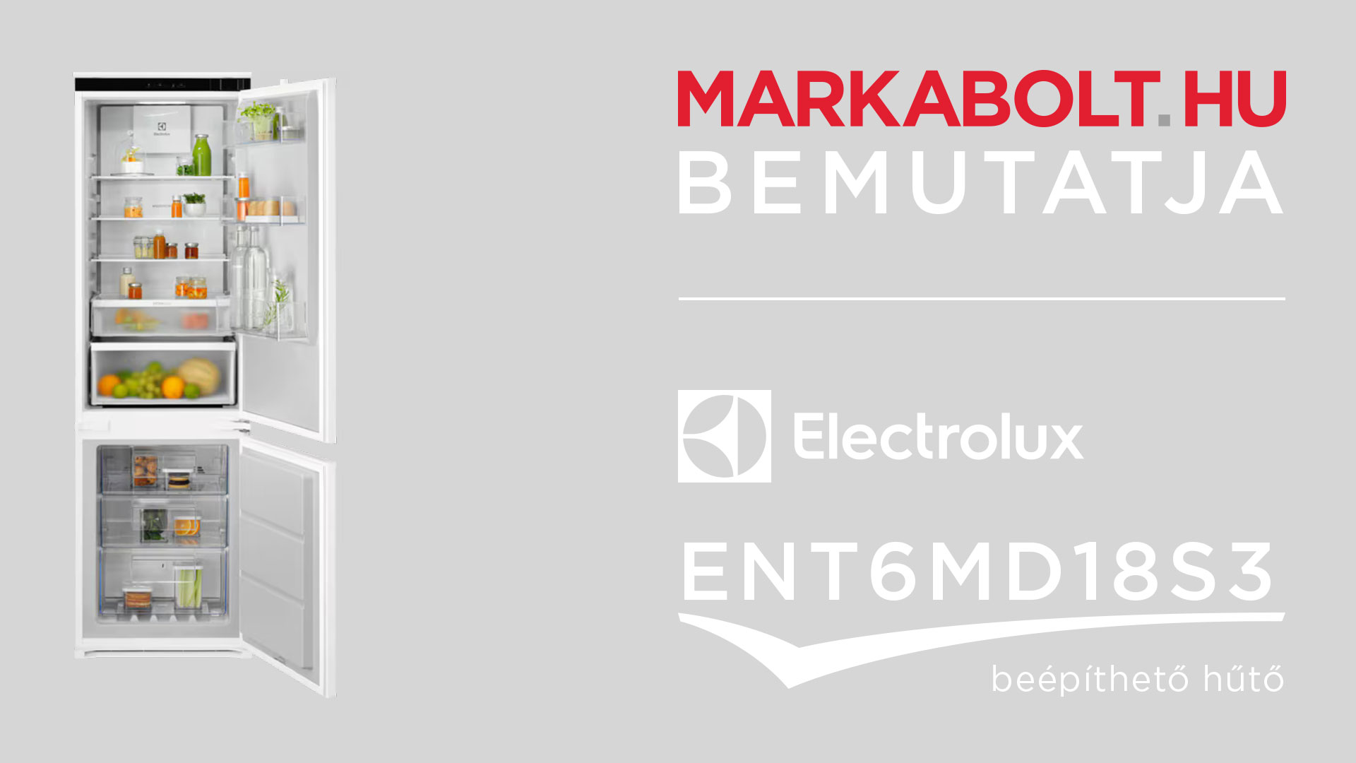 N&eacute;zd meg a Electrolux ENT6MD18S3 vide&oacute;j&aacute;t