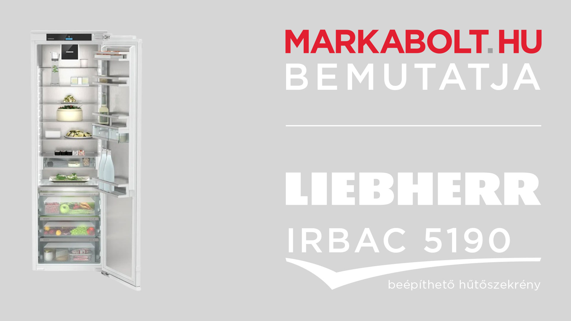 N&eacute;zd meg a Liebherr IRBAc 5190 vide&oacute;j&aacute;t