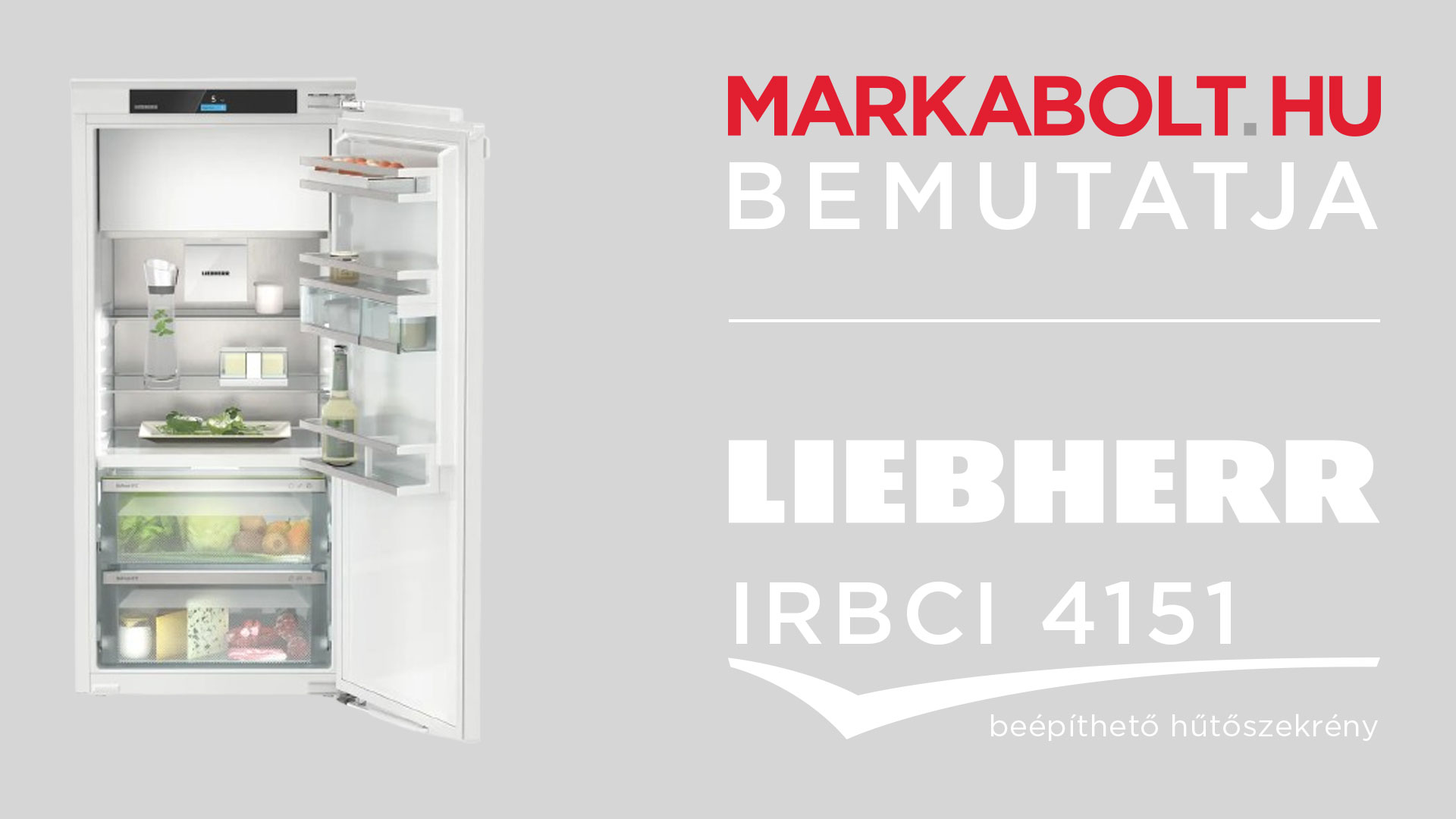 N&eacute;zd meg a Liebherr IRBci 4151 vide&oacute;j&aacute;t