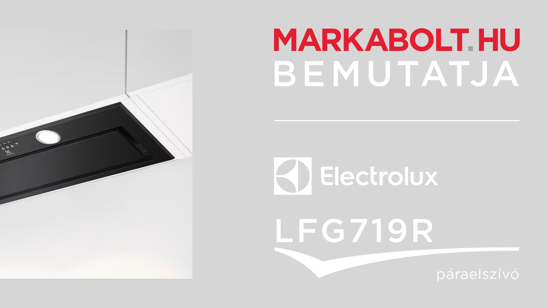 N&eacute;zd meg a Electrolux LFG719R vide&oacute;j&aacute;t