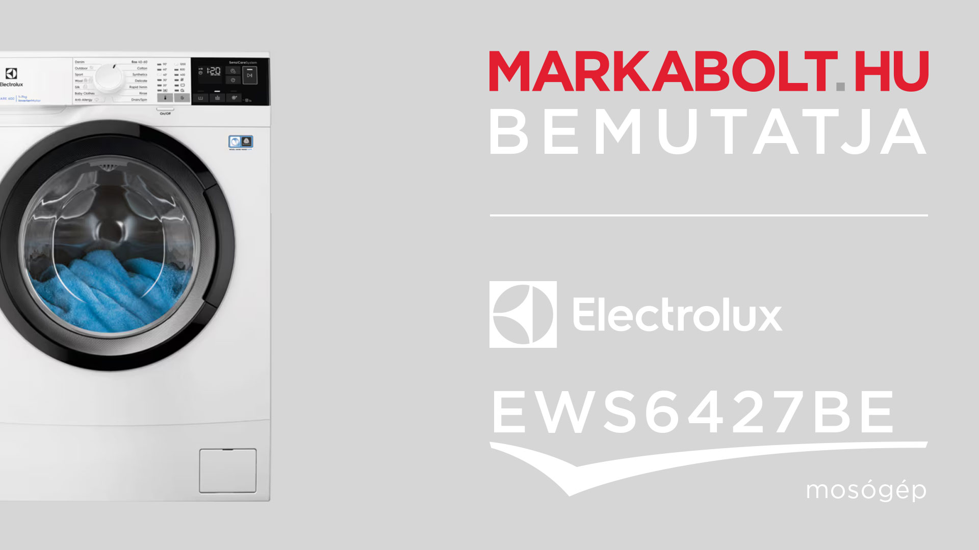 N&eacute;zd meg a Electrolux LNT8MC36X vide&oacute;j&aacute;t
