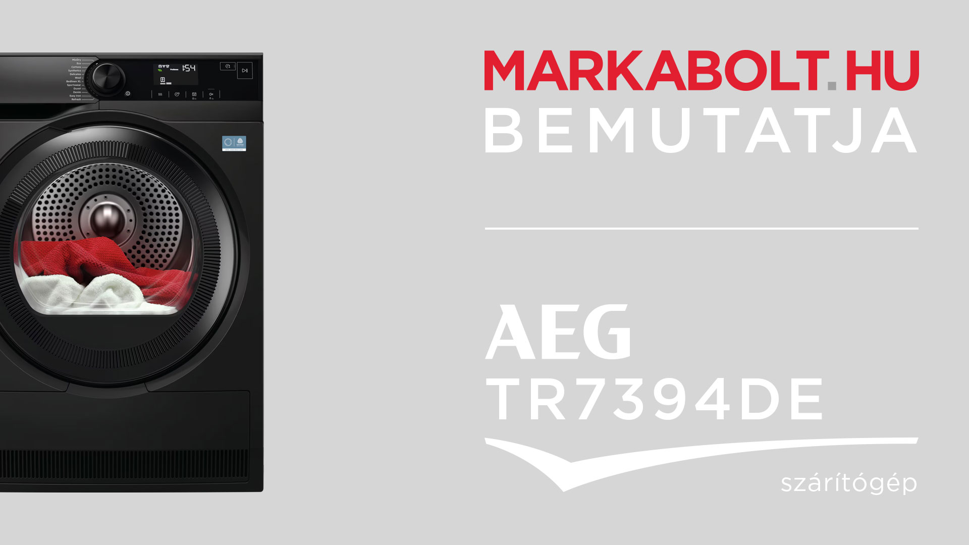N&eacute;zd meg a AEG TR7394DE vide&oacute;j&aacute;t