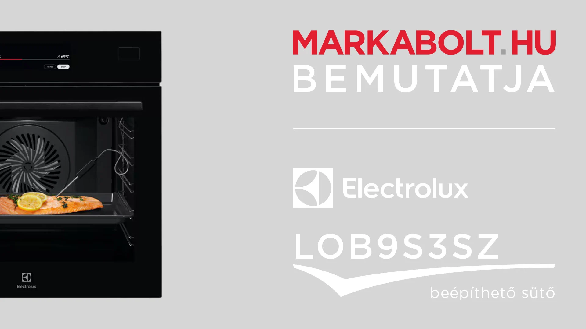 N&eacute;zd meg a Electrolux LOB9S3SZ vide&oacute;j&aacute;t