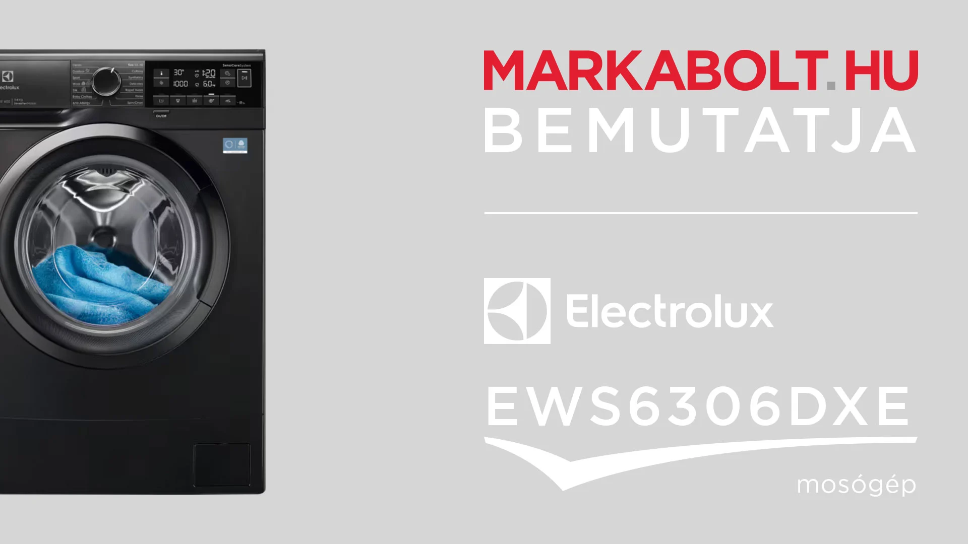 N&eacute;zd meg a Electrolux EWS6306DXE vide&oacute;j&aacute;t