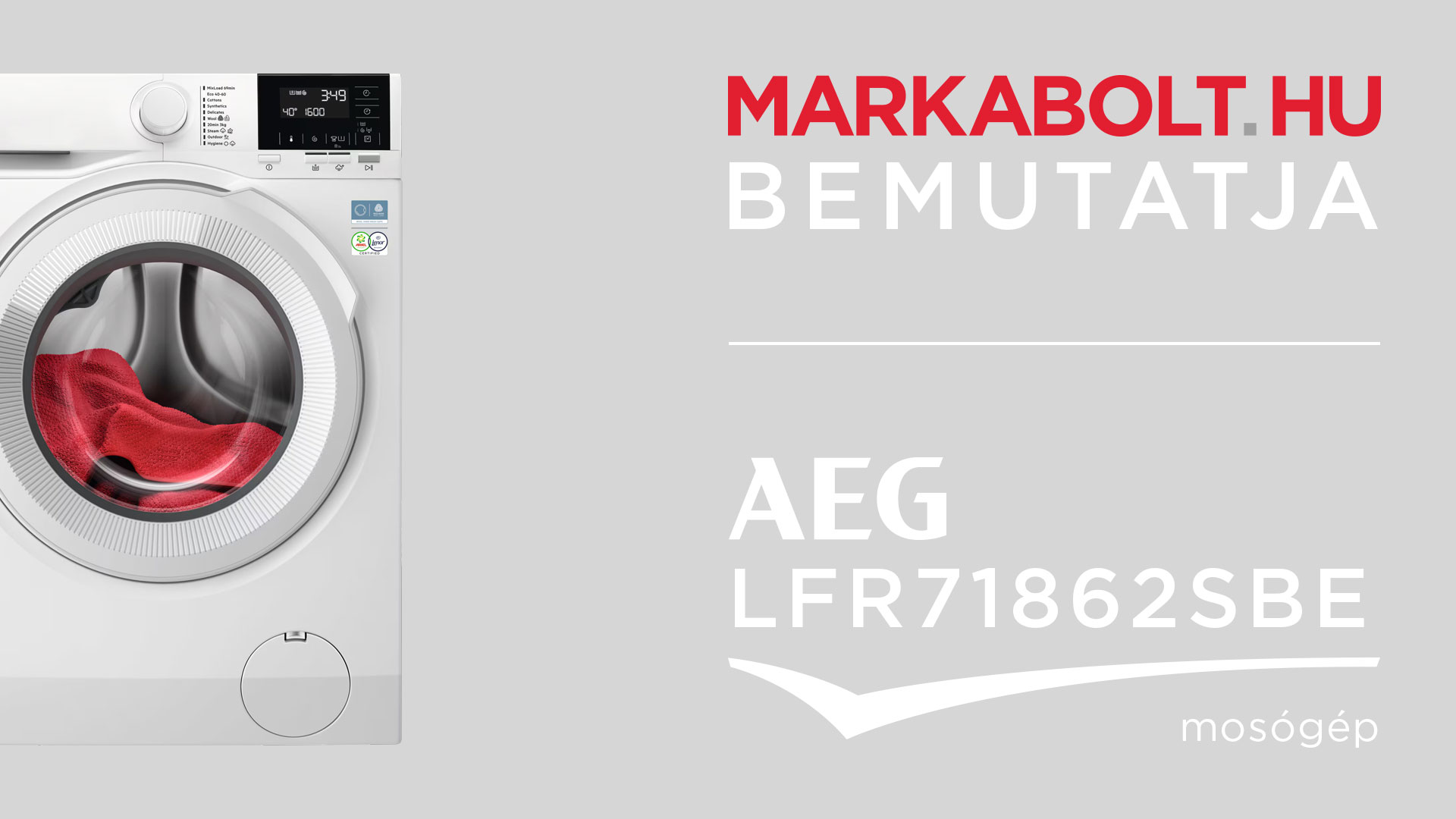 N&eacute;zd meg a AEG LFR71862SBE vide&oacute;j&aacute;t