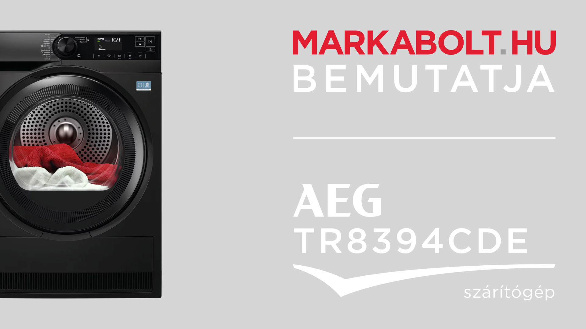 N&eacute;zd meg a AEG TR8394CDE vide&oacute;j&aacute;t