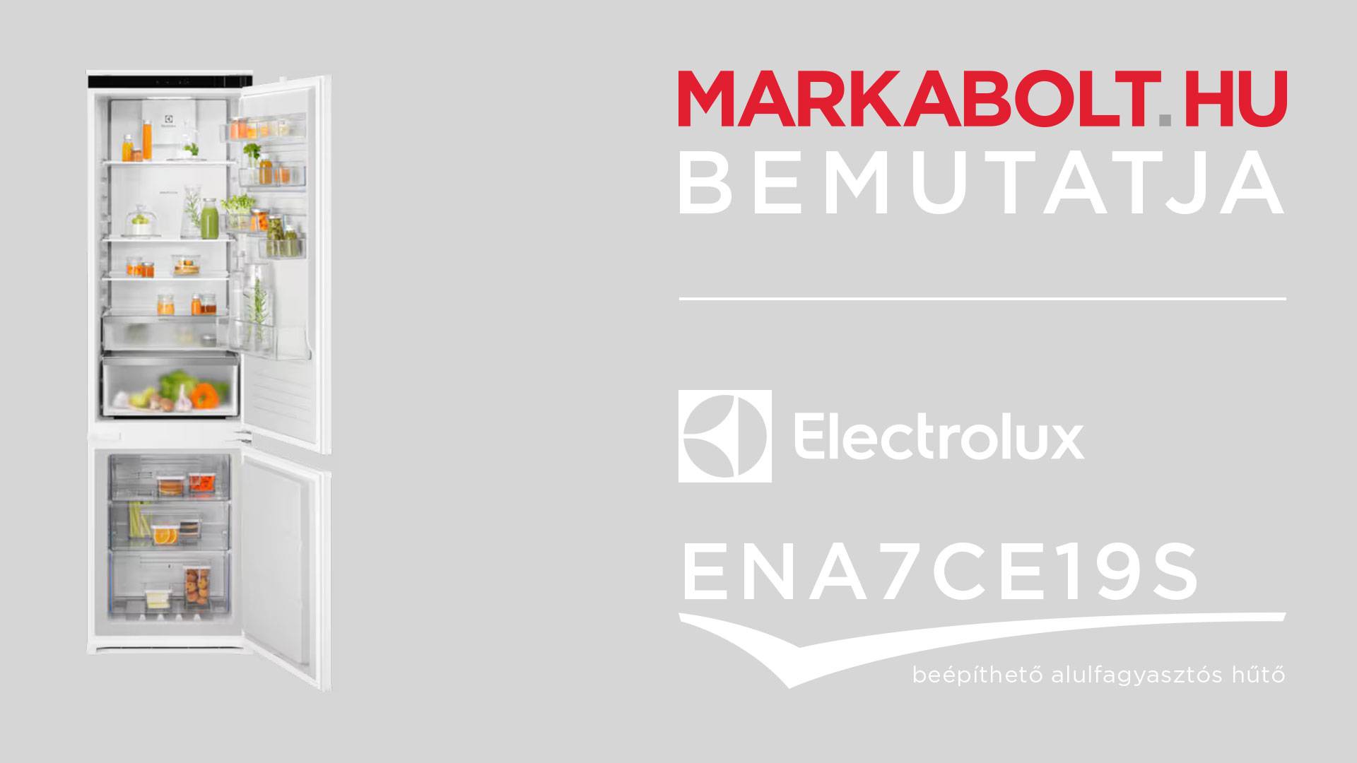 N&eacute;zd meg a Electrolux ENA7CE19S vide&oacute;j&aacute;t