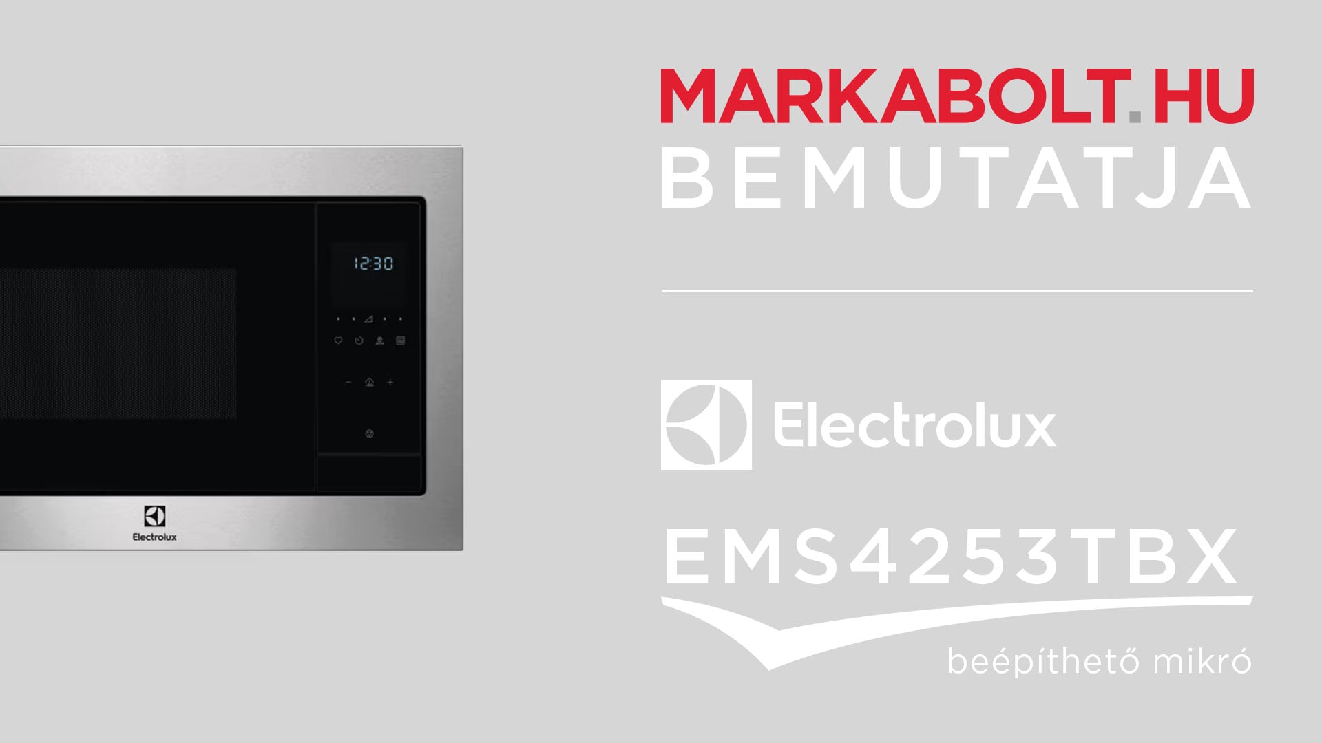 N&eacute;zd meg a Electrolux EMS4253TBX vide&oacute;j&aacute;t