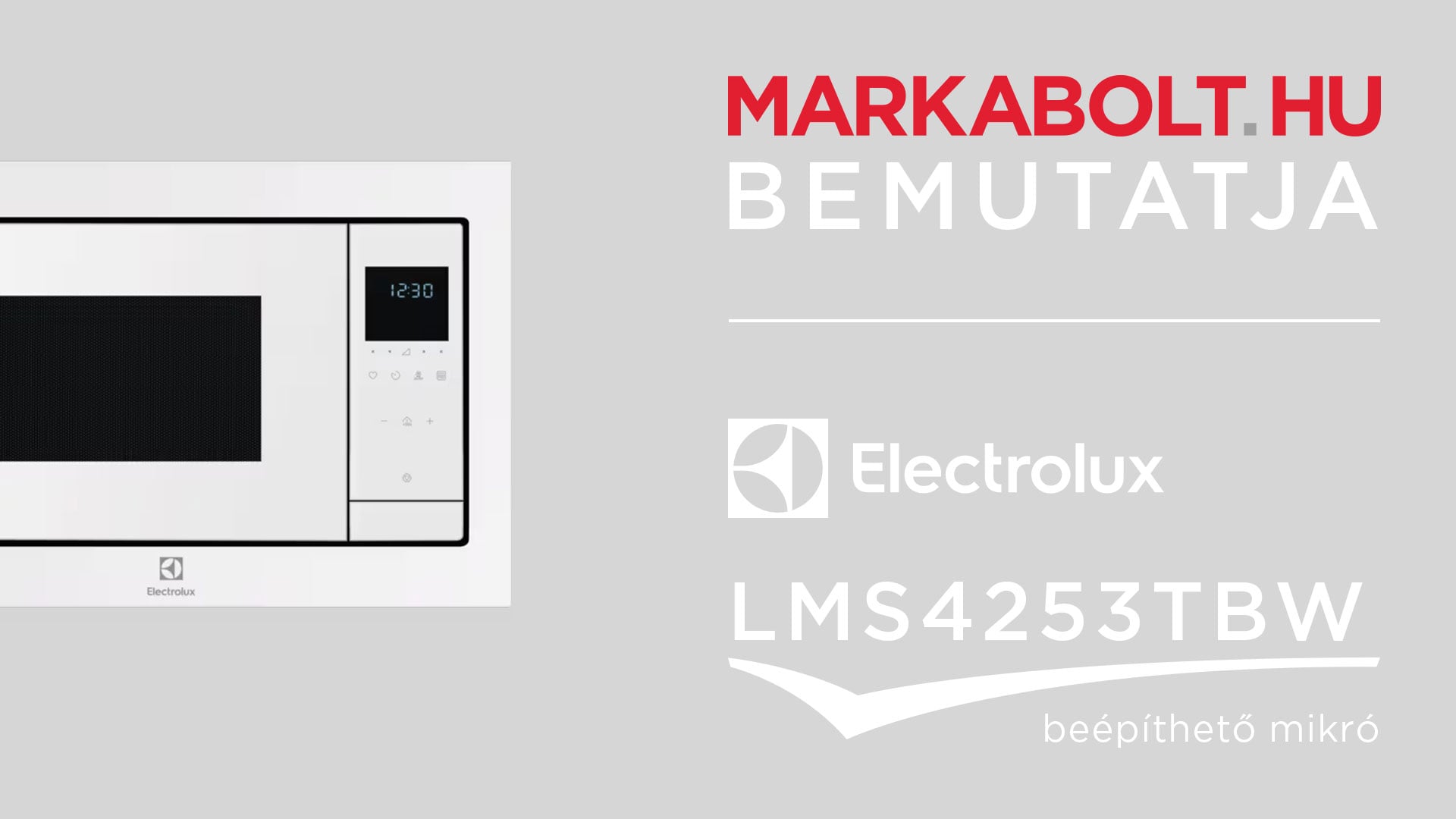 N&eacute;zd meg a Electrolux LMS4253TBW vide&oacute;j&aacute;t