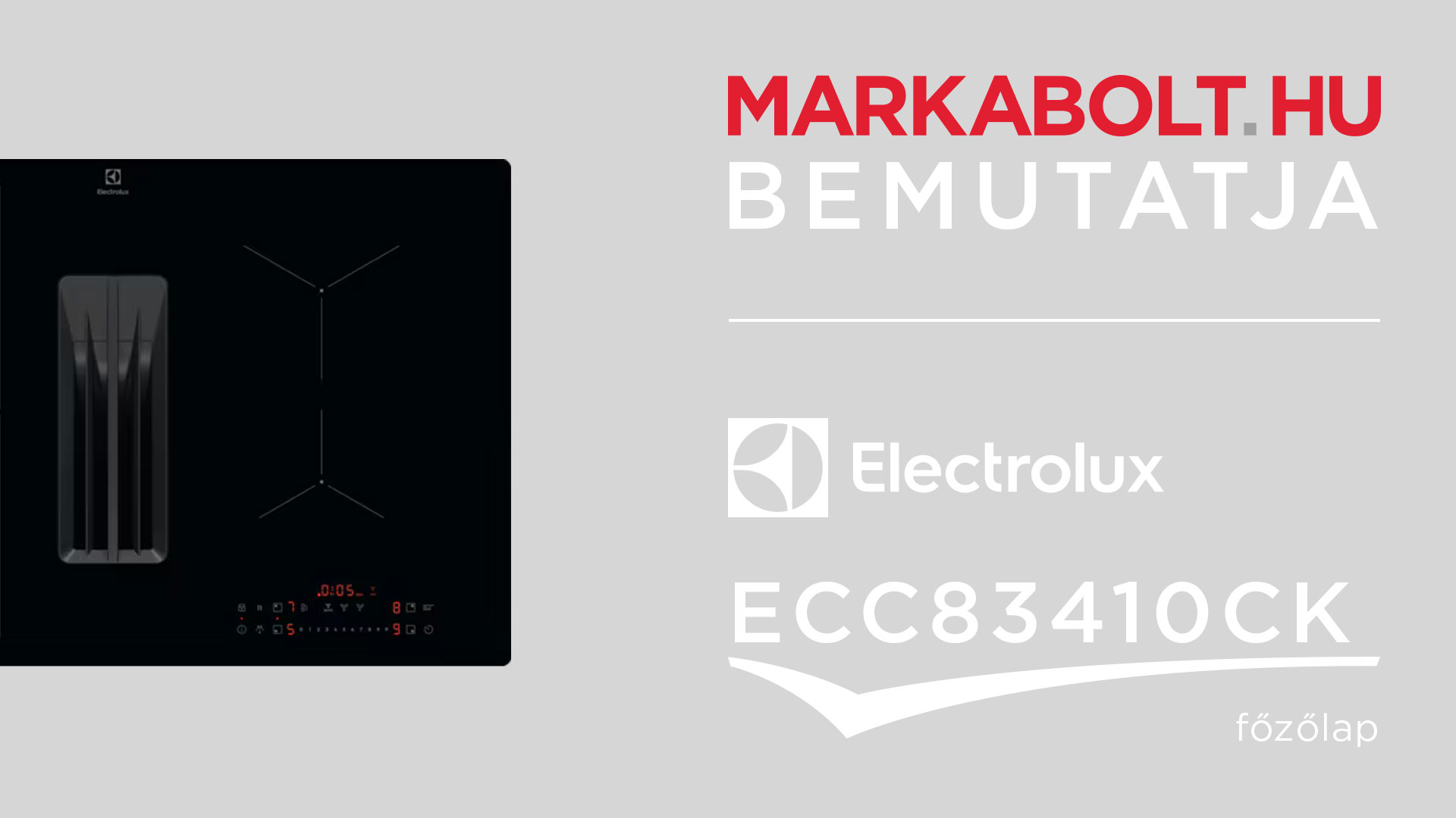 N&eacute;zd meg a Electrolux ECC83410CK vide&oacute;j&aacute;t