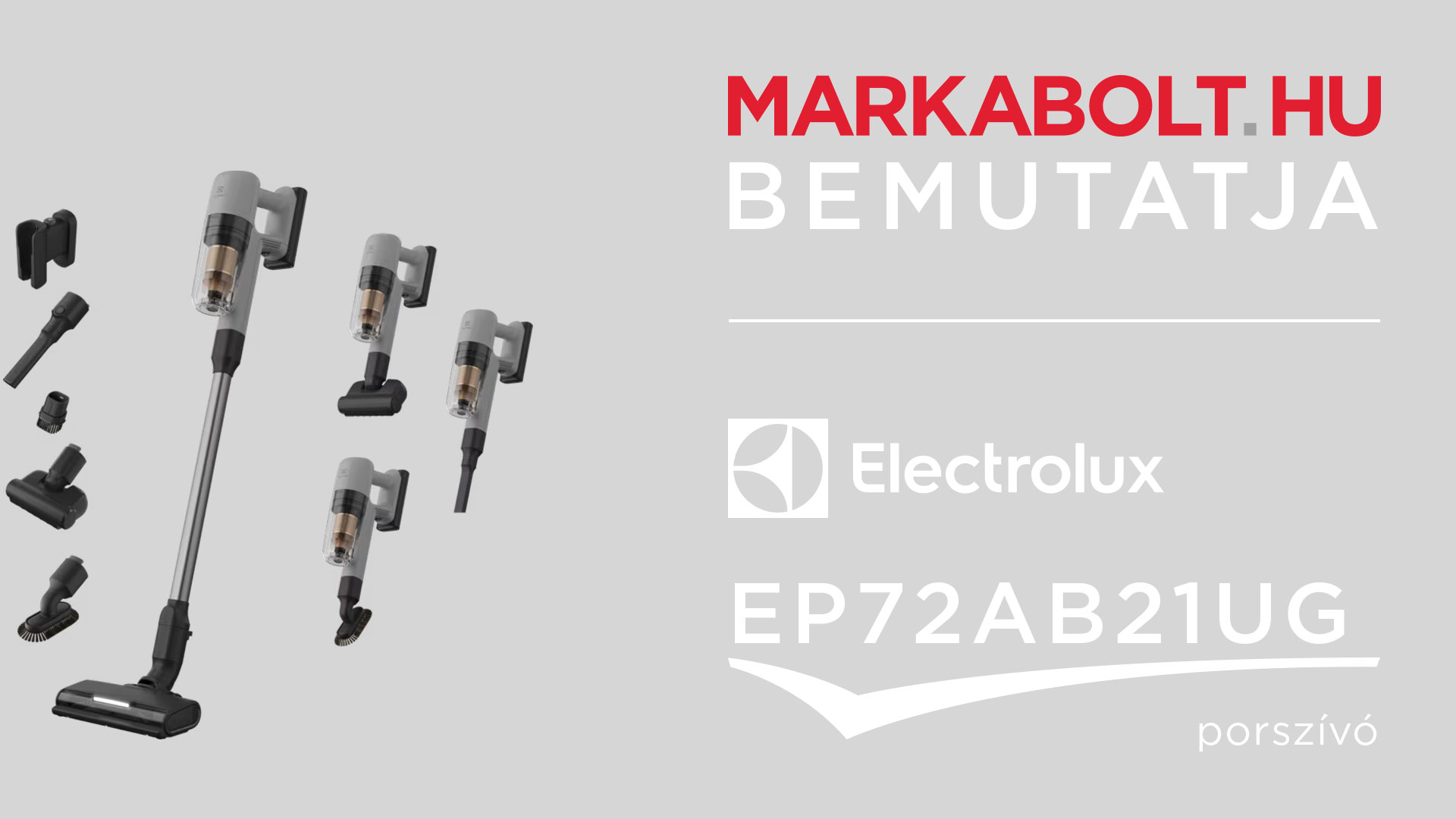 N&eacute;zd meg a Electrolux EP72AB21UG vide&oacute;j&aacute;t