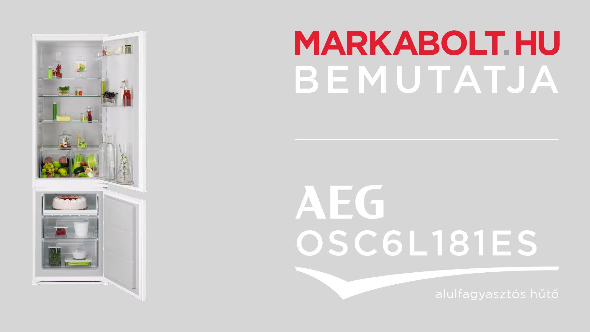 N&eacute;zd meg a AEG OSC6L181ES vide&oacute;j&aacute;t