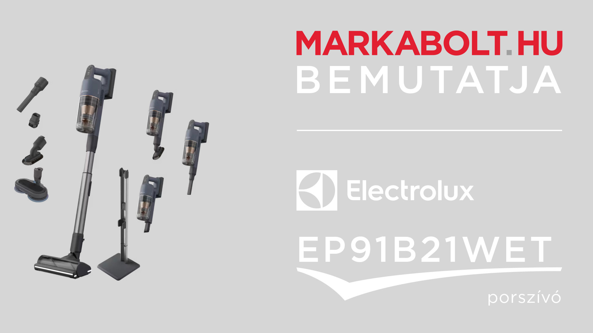 N&eacute;zd meg a Electrolux EP91B21WET vide&oacute;j&aacute;t